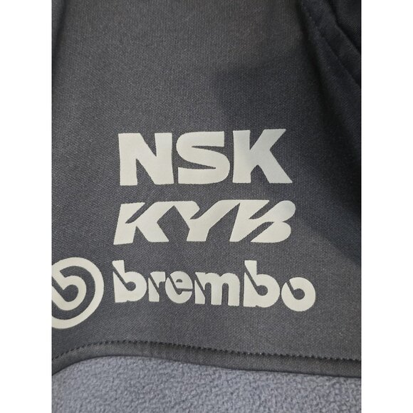 Ski-Doo Racing Jacket Mens XL Black Gray Full Zip Fleece BRP Rotax Snowmobile - Picture 3 of 8